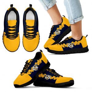 Doodle Line Amazing Nashville Predators Sneakers V1