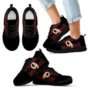 Doodle Line Amazing Washington Redskins Sneakers V2