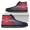 Double Stick Check St. Louis Cardinals High Top Shoes