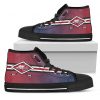 Double Stick Check Washington Capitals High Top Shoes