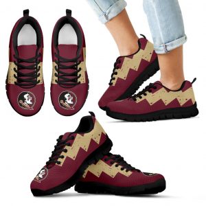 Dragon Flying Fancy Florida State Seminoles Logo Sneakers