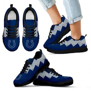 Dragon Flying Fancy Indianapolis Colts Logo Sneakers