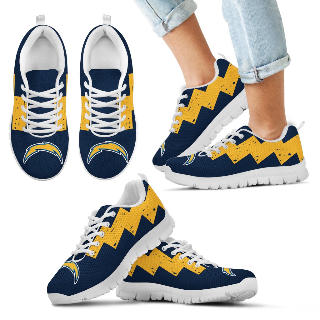 Dragon-Flying-Fancy-Los-Angeles-Chargers-Logo-Sneakers-1