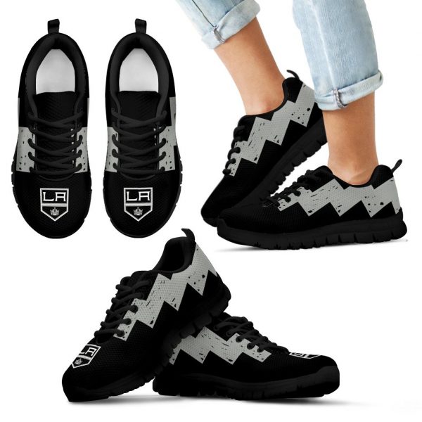 Dragon Flying Fancy Los Angeles Kings Logo Sneakers