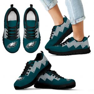 Dragon Flying Fancy Philadelphia Eagles Logo Sneakers