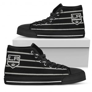 Edge Straight Perfect Circle Los Angeles Kings High Top Shoes
