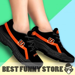 Edition Chunky Sneakers With Line Cincinnati Bengals Shoes