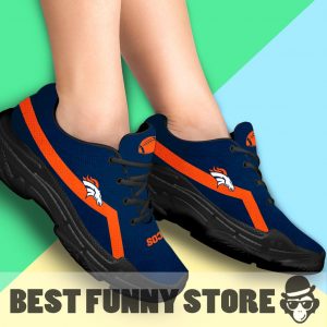 Edition Chunky Sneakers With Line Denver Broncos Shoes