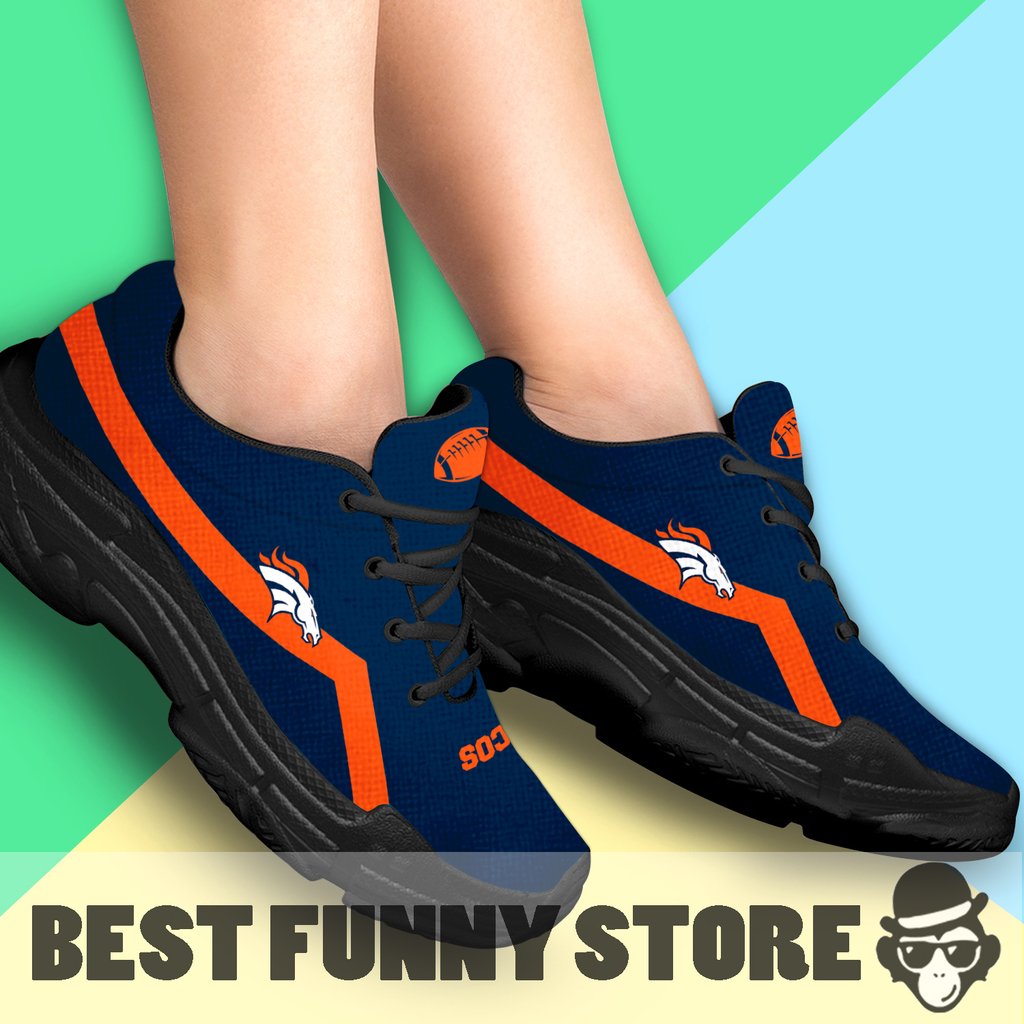 Edition Chunky Sneakers With Line Denver Broncos Shoes Edition Chunky Sneakers With Line Denver Broncos Shoes