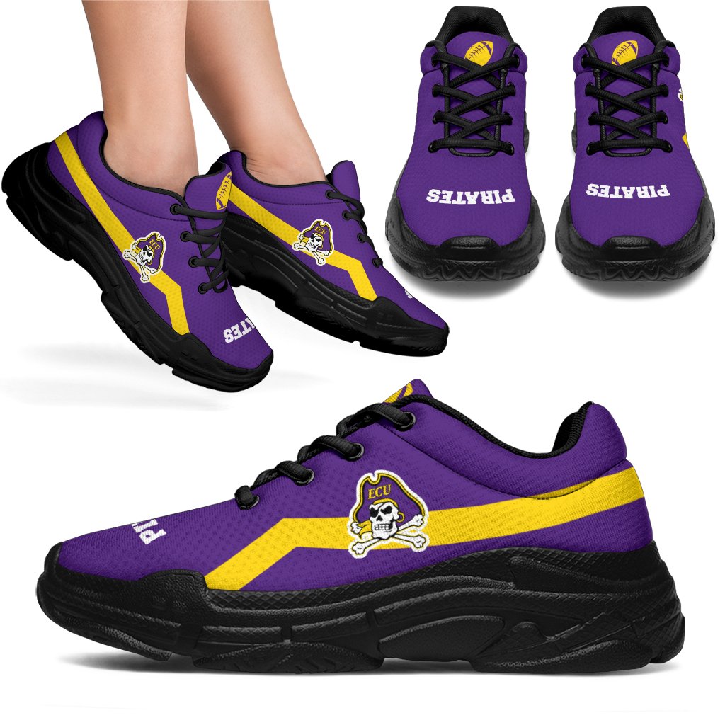Edition-Chunky-Sneakers-With-Line-East-Carolina-Pirates-Shoes-1