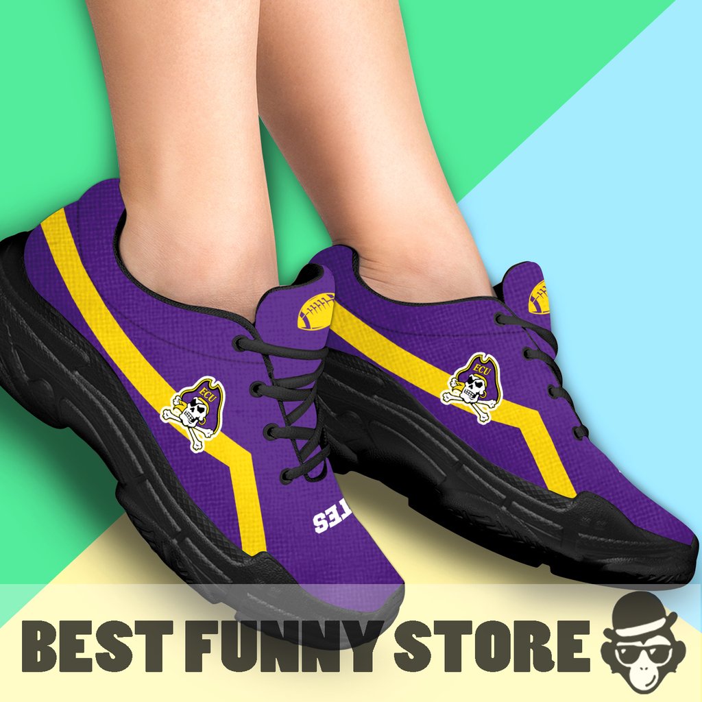 Edition Chunky Sneakers With Line East Carolina Pirates Shoes Edition Chunky Sneakers With Line East Carolina Pirates Shoes
