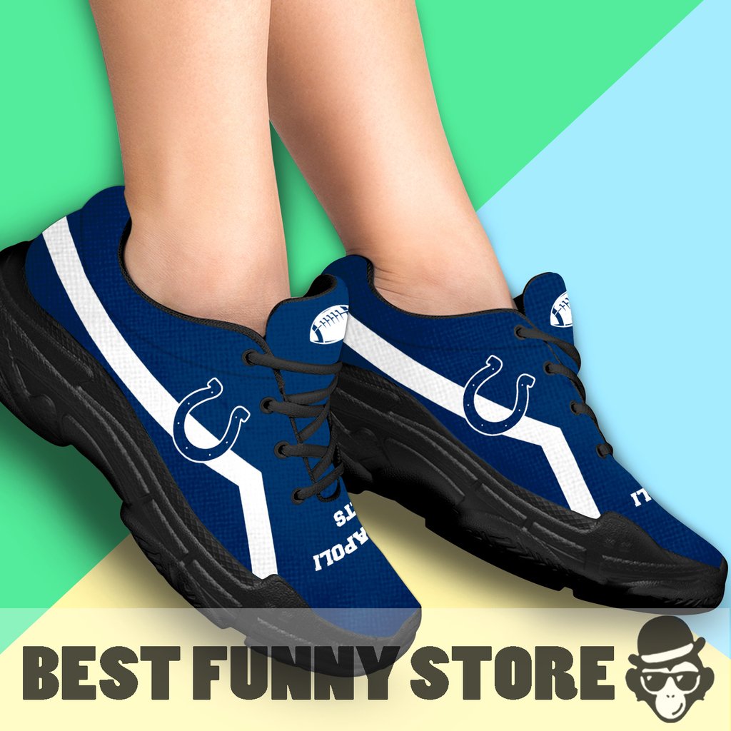 Edition Chunky Sneakers With Line Indianapolis Colts Shoes Edition Chunky Sneakers With Line Indianapolis Colts Shoes
