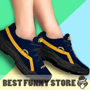 Edition Chunky Sneakers With Line Los Angeles Chargers Shoes