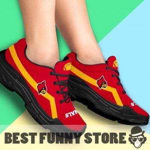 Edition Chunky Sneakers With Line Louisville Cardinals Shoes