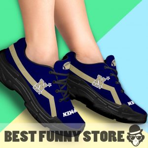 Edition Chunky Sneakers With Line Navy Midshipmen Shoes