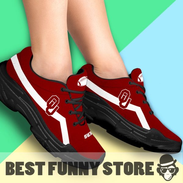 Edition Chunky Sneakers With Line Oklahoma Sooners Shoes