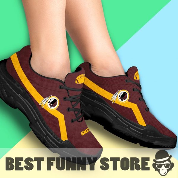 Edition Chunky Sneakers With Line Washington Redskins Shoes