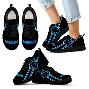 Fall Of Light Carolina Panthers Sneakers