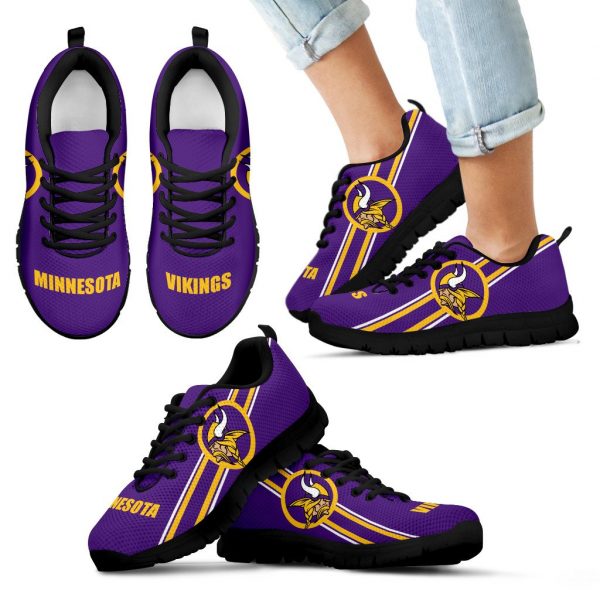 Fall Of Light Minnesota Vikings Sneakers