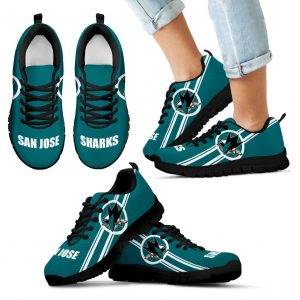 Fall Of Light San Jose Sharks Sneakers