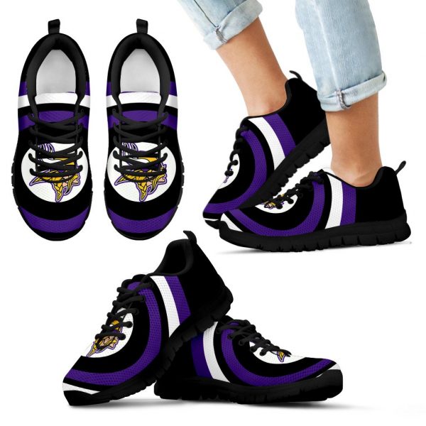 Favorable Significant Shield Minnesota Vikings Sneakers