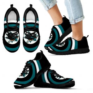 Favorable Significant Shield San Jose Sharks Sneakers