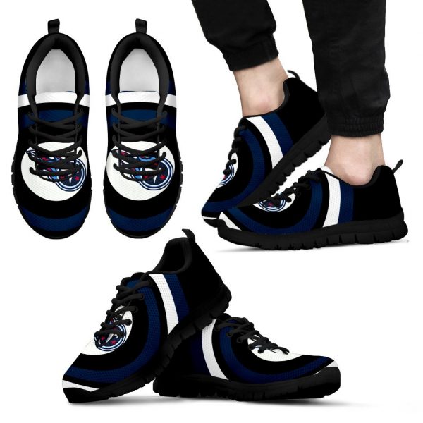Favorable Significant Shield Tennessee Titans Sneakers