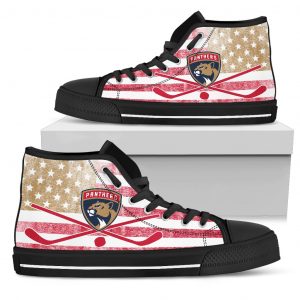 Flag Rugby Florida Panthers High Top Shoes