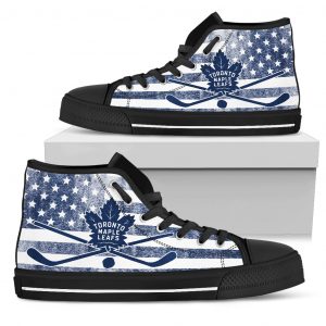 Flag Rugby Toronto Maple Leafs High Top Shoes