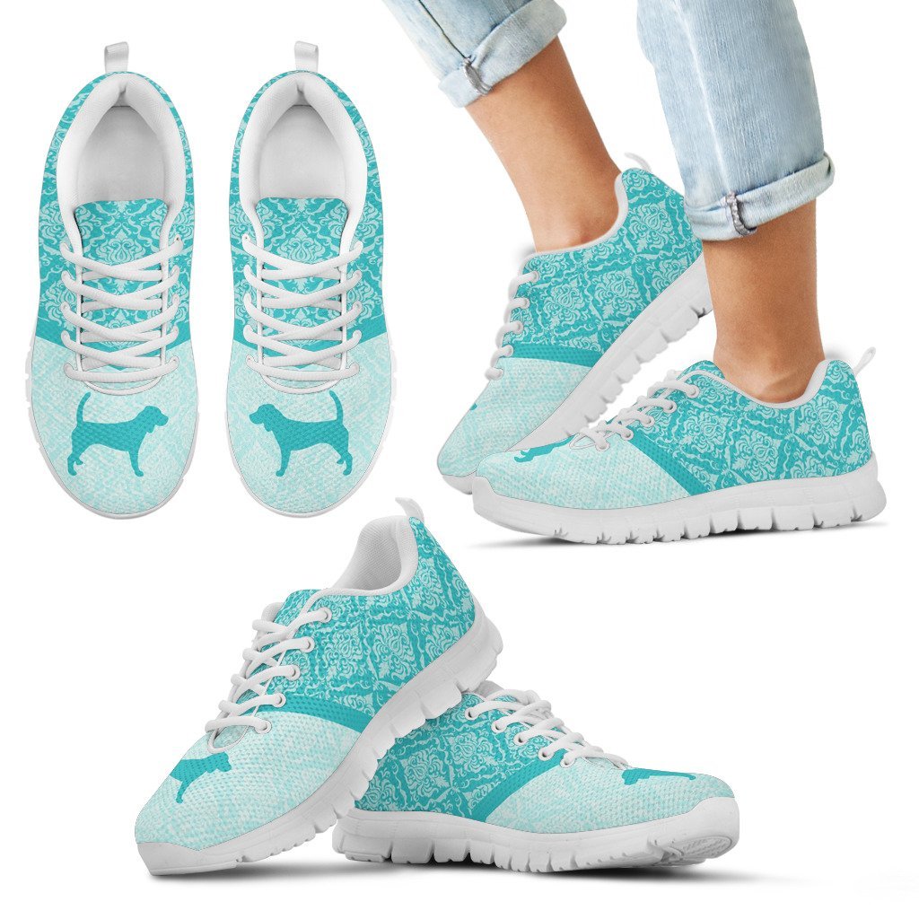 Floral-Paisley-Vintage-Pastel-Beagle-Sneakers-1