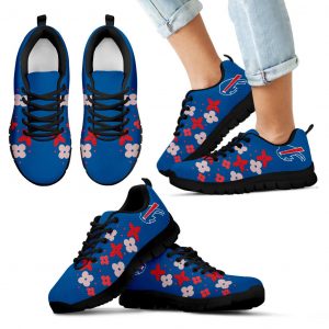 Flowers Pattern Buffalo Bills Sneakers