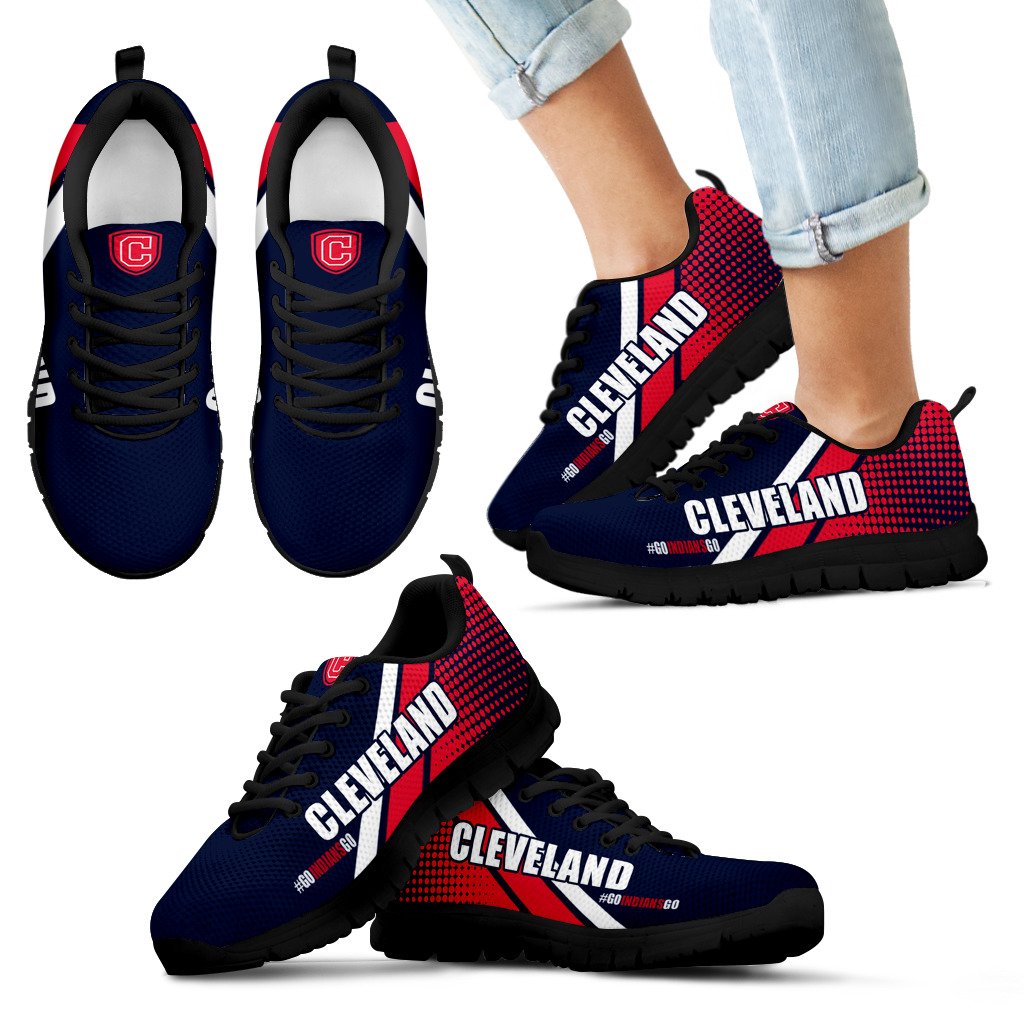 Go Cleveland Indians Go Cleveland Indians Sneakers Go Cleveland Indians Go Cleveland Indians Sneakers