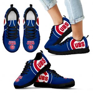 Gorgeous Logo Chicago Cubs Sneakers