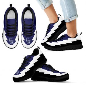 Gorgeous Style Colorado Rockies Sneakers Jagged Saws Creative Draw