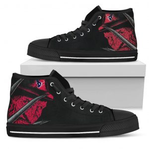Houston Texans Nightmare Freddy Colorful High Top Shoes