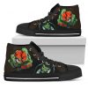 Hulk Punch Cleveland Browns High Top Shoes