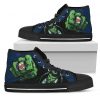 Hulk Punch Minnesota Twins High Top Shoes