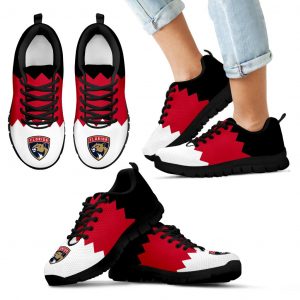 Incredible Line Zig Zag Disorder Beautiful Florida Panthers Sneakers