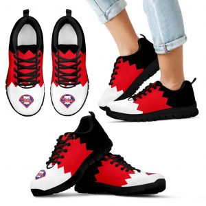 Incredible Line Zig Zag Disorder Beautiful Philadelphia Phillies Sneakers