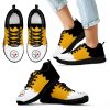 Incredible Line Zig Zag Disorder Beautiful Pittsburgh Steelers Sneakers