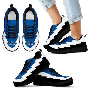 Incredible Printed Buffalo Bulls Sneakers Jagged Saws Creative Draw