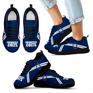 Indianapolis Colts Parallel Line Logo Sneakers