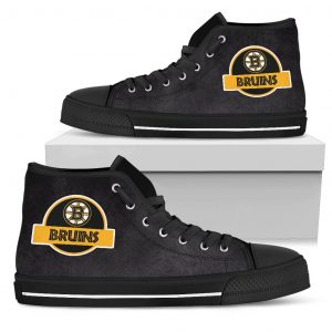 Jurassic Park Boston Bruins High Top Shoes