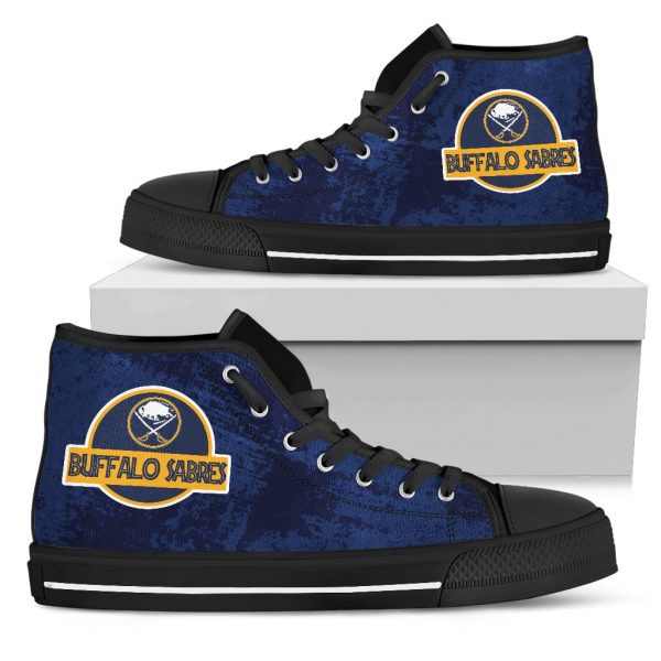 Jurassic Park Buffalo Sabres High Top Shoes