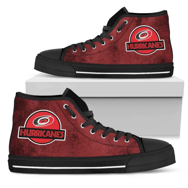 Jurassic Park Carolina Hurricanes High Top Shoes