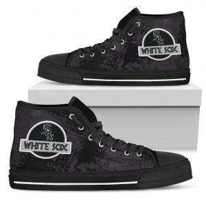 Jurassic Park Chicago White Sox High Top Shoes