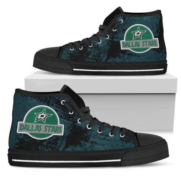 Jurassic Park Dallas Stars High Top Shoes