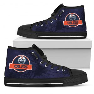 Jurassic Park Edmonton Oilers High Top Shoes