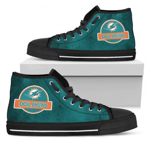 Jurassic Park Miami Dolphins High Top Shoes