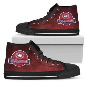 Jurassic Park Montreal Canadiens High Top Shoes